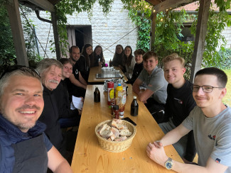 Gremien beim Grillen